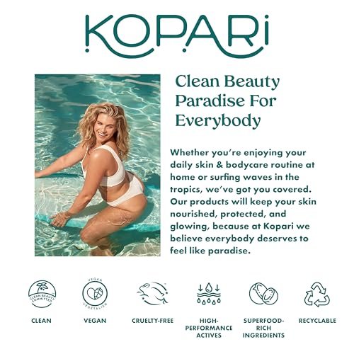 Kopari Bright as Day Sheer Mineral Sunscreen SPF 50 – 100% Mineral Face Sunscreen with Vitamin C & Niacinamide, Sheer Finish for All Skin Tones, 1.7 oz Avelisse