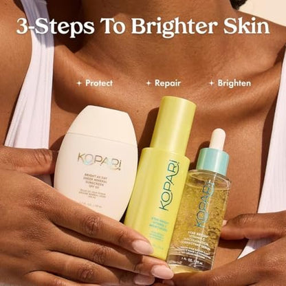 Kopari Star Bright Vitamin C Moisturizer with Starfruit & Niacinamide - Lightweight Brightening Face Moisturizer, 1.7 oz Avelisse