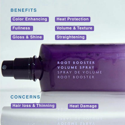 R+Co BLEU Root Booster Volume Spray - Instant Root Lift & Volume for Fine, Thin Hair - Lightweight Formula with Touchable Hold - Color-Safe & Vegan - 6.8 oz Avelisse