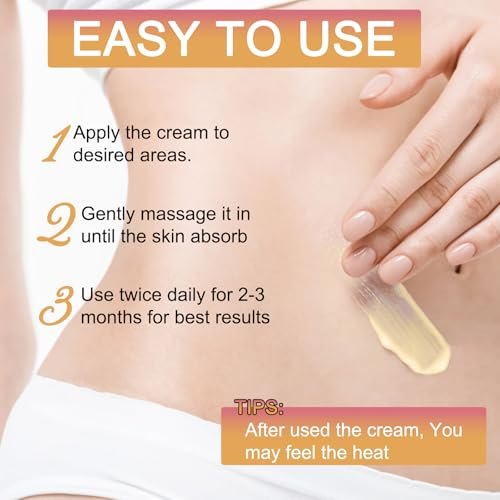SEWOG Belly Firming Cream - Body Cream for Skin Tightening on Stomach, Thighs, and More - Firming & Moisturizing Body Tightening Cream (2.03 Fl Oz) - görsel 14