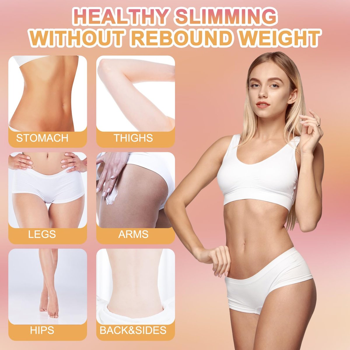 SEWOG Belly Firming Cream - Body Cream for Skin Tightening on Stomach, Thighs, and More - Firming & Moisturizing Body Tightening Cream (2.03 Fl Oz) - görsel 9