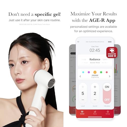 Medicube Age-R Ultra Tune 40.68 | High-Tech 2-in-1 Skin Care Tool for Elasticity, Lines & Radiance Avelisse