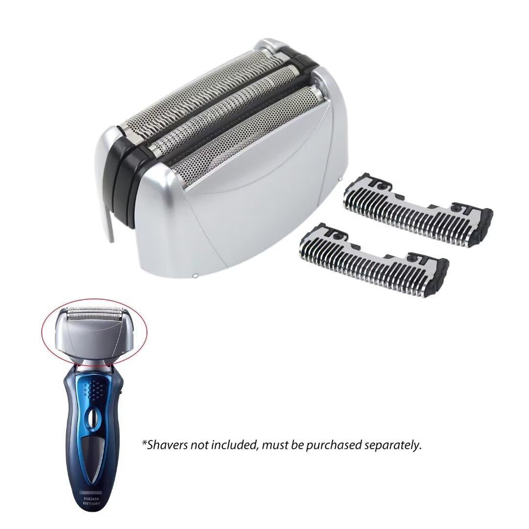 ES8243AA Replacement Foil & Cutter Set for Panasonic WES9020PC/WES9020 Shaver - Compatible with Panasonic ARC4 4-Blade Shaver - görsel 3