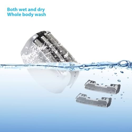 ES8243AA Replacement Foil & Cutter Set for Panasonic WES9020PC/WES9020 Shaver - Compatible with Panasonic ARC4 4-Blade Shaver - görsel 6