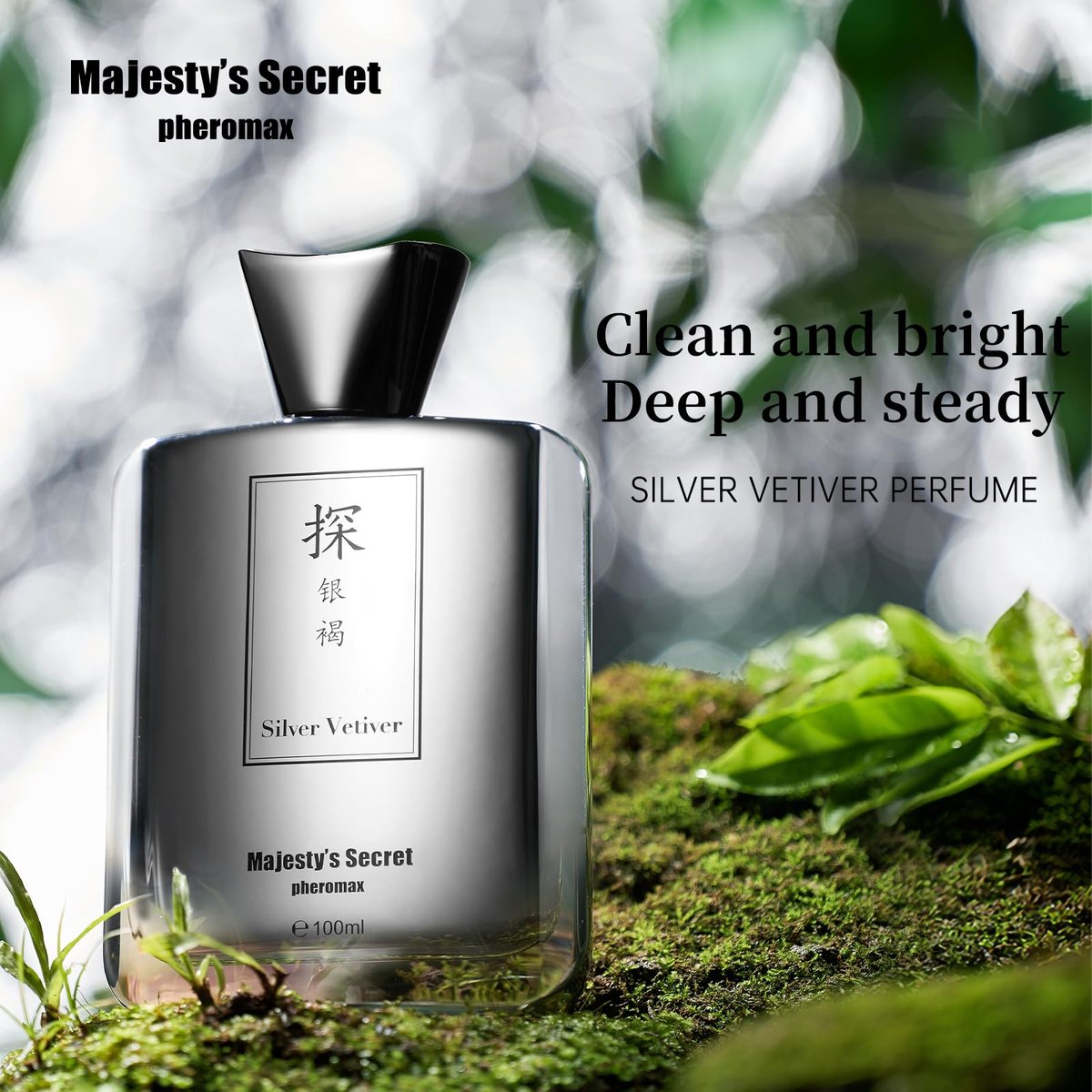 Fresh Woody Cologne for Men - 50ml Eau de Parfum with Grapefruit, Sage & Vetiver Notes – Long-Lasting Clean Masculine Fragrance for Office & Daily Wear (TAN Silver Vetiver) - görsel 9