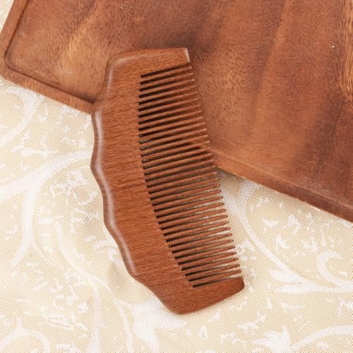 Wooden Labor Comb for Women - Natural Birthing Comb for Pain Relief, Labor and Delivery Essentials with Cloth Bag - görsel 10