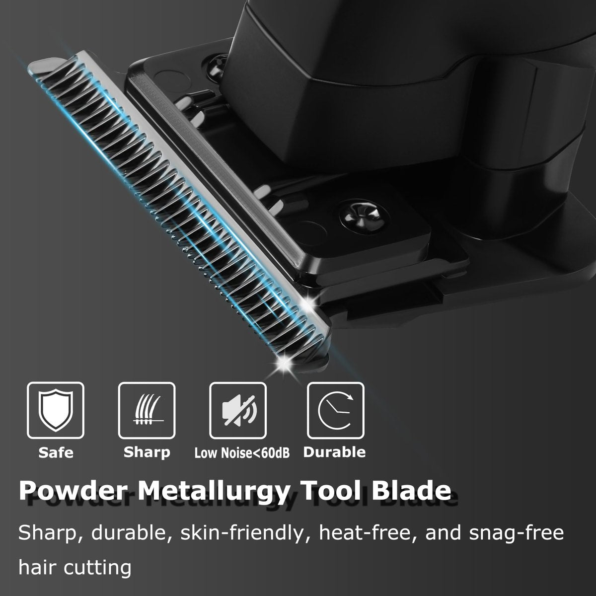 KEMEI 2299 Professional Hair Clippers Replacement Blades – Carbon Steel T-Shape Trimmer Blade, Sharp & Durable Avelisse