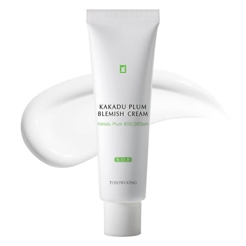 TOSOWOONG Kakadu Plum Blemish Cream – Dark Spot Remover & Brightening Face Cream with 600,000ppm Kakadu Plum Extract, Niacinamide & Adenosine – Korean Skin Care, 1.76 oz - görsel 2
