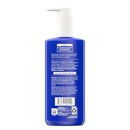 Rogaine Men's Thickening 2 in 1 Shampoo + Conditioner with Rosemary Oil, Keratin & Citric Acid – 8.4 fl oz Avelisse