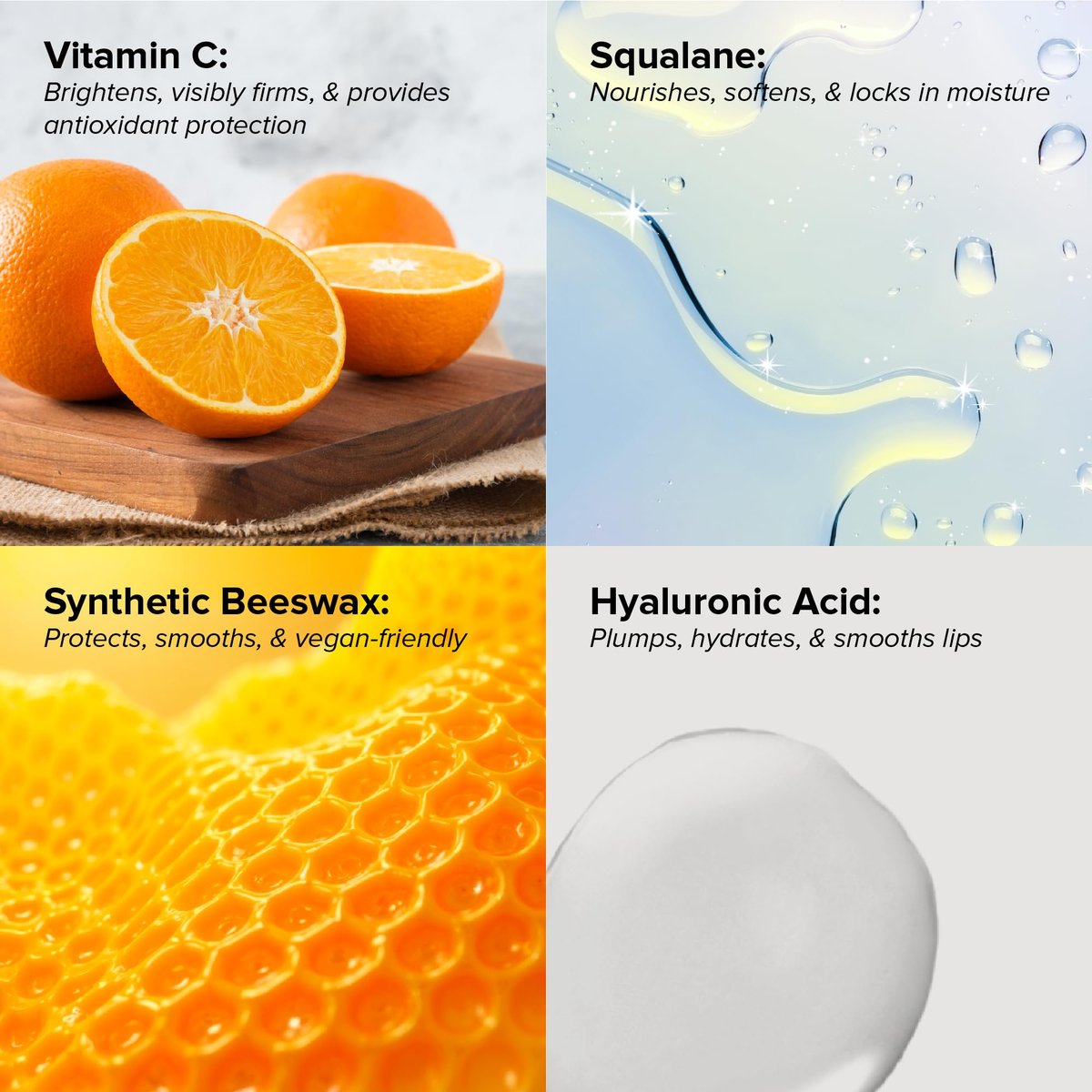 DRMTLGY C Balm: Antioxidant Lip Treatment Balm & Lip Oil with Supercharged Vitamin C, Hyaluronic Acid Serum for Deep Hydration, Smooths Lip Lines & Wrinkles, Plumps Dry, Chapped Lips Avelisse