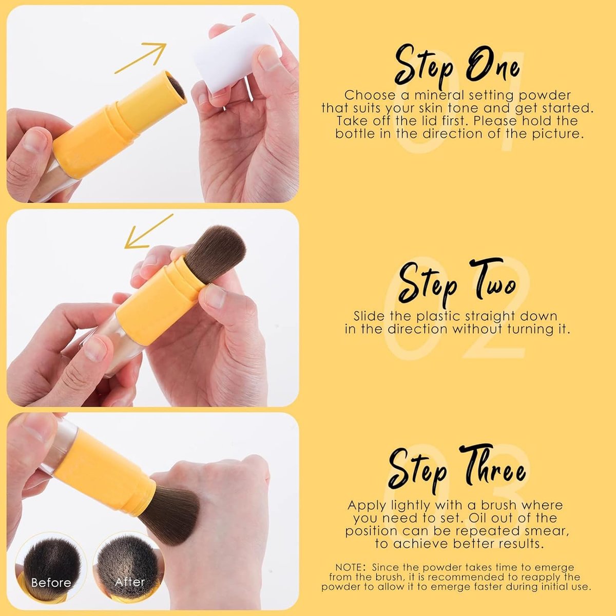 Dulele Sunscreen Setting Powder 2-Pack: SPF 50 Mineral Matte Finish Loose Face Powder, Translucent Oil Control, Minimizes Fine Lines & Pores Avelisse