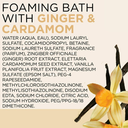 Dr Teal's Cozy Vanilla Season Comfort Pure Epsom Salt Soak and Foaming Bath Duo Pack Avelisse