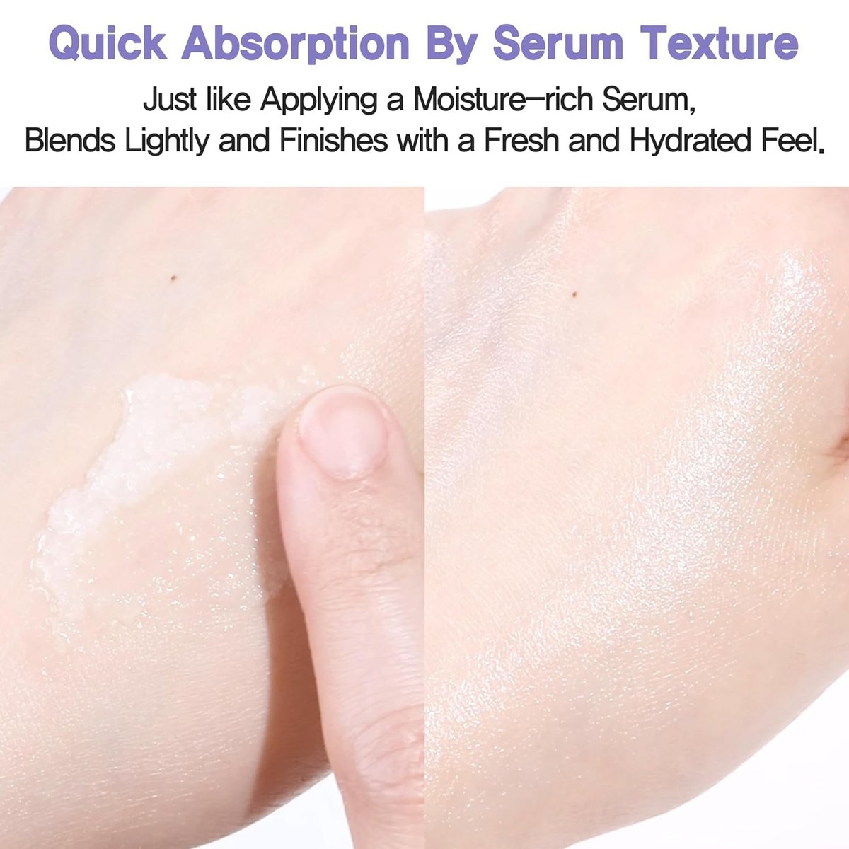 Espoir Water Splash Sun Serum SPF50+ PA+++ - 3,000ppm Caffeine, Hydrating Sunscreen for Face, Vegan, 1.69 Fl Oz Avelisse