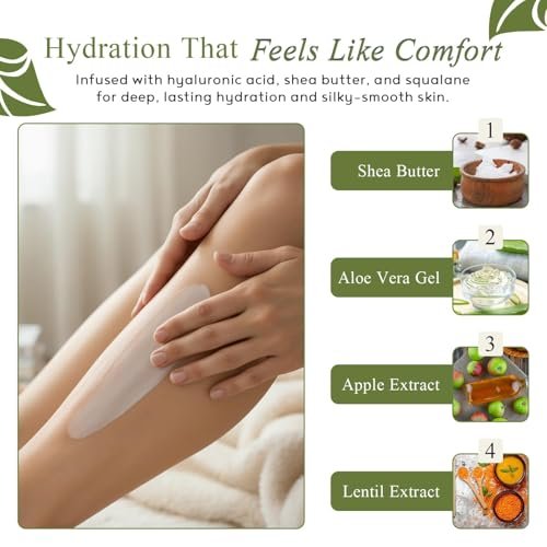 M.D. Blend Crepe-Ease Body Moisturizer – Anti-Aging Retinol Cream for Crepey Skin on Neck, Arms & Legs, Firming & Hydrating, 4 oz Avelisse
