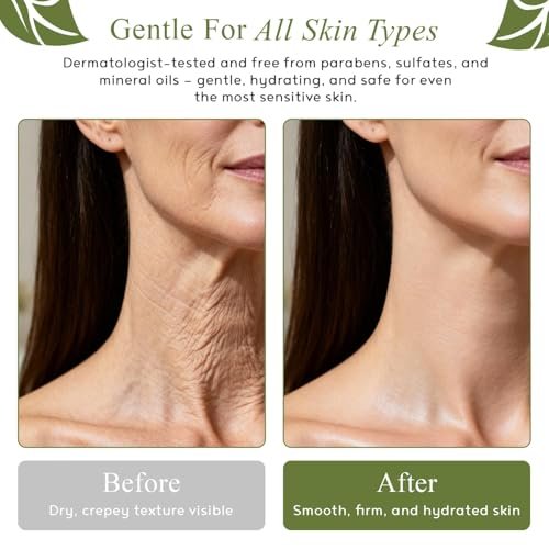 M.D. Blend Crepe-Ease Body Moisturizer – Anti-Aging Retinol Cream for Crepey Skin on Neck, Arms & Legs, Firming & Hydrating, 4 oz Avelisse