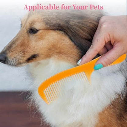 100 Colorful Disposable Hair Combs – Bulk Set, Individually Wrapped for Kids, Women, Men, Hotels, Shelters & Nursing Homes