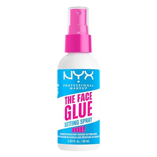 NYX PROFESSIONAL MAKEUP The Face Glue Setting Spray – Transfer-Resistant, Waterproof, Up to 24HR Wear - görsel 2