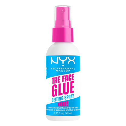 NYX PROFESSIONAL MAKEUP The Face Glue Setting Spray – Transfer-Resistant, Waterproof, Up to 24HR Wear