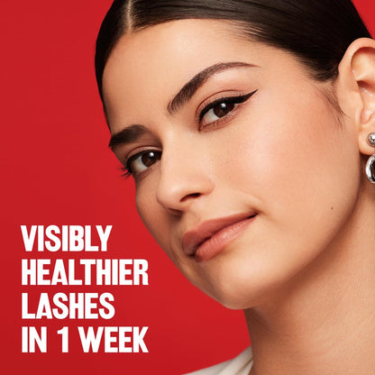 REVLON ColorStay Lash Serum + Liner - Waterproof Eyeliner with Flexible Brush Tip, 001 Blackest Black