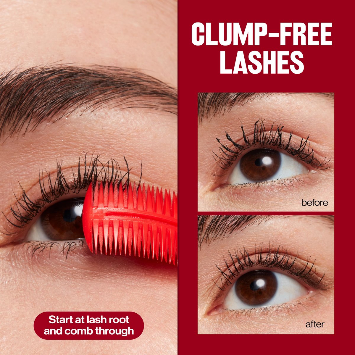 Revlon Lash & Brow Styling Tool - Dual Ended Eyelash Separator & Eyebrow Brush Spoolie for Mascara & Brow Makeup - görsel 9