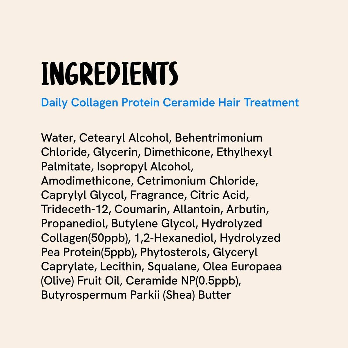 DEAR HAIR Daily Collagen Protein Ceramide Hair Treatment - Deep Conditioning Mask for Dry, Damaged Hair with Hydrolyzed Collagen & Pea Protein, Bond Repair, 3.38 fl oz - görsel 13