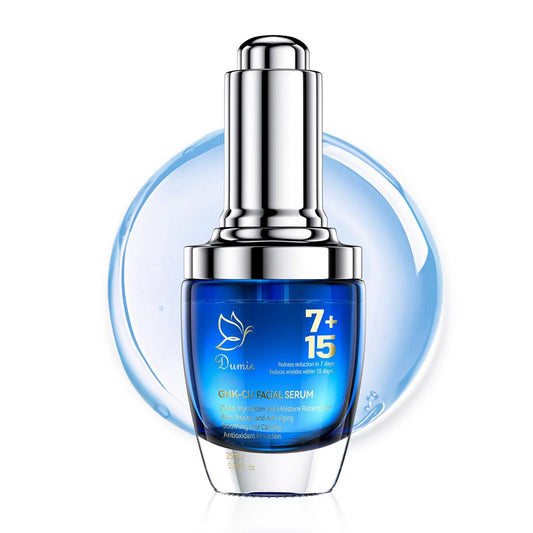 Copper Peptides Serum for Face - Peptides Collagen Renewal & Anti-Aging Serum with GHK-Cu, EGF, Hyaluronic Acid - Anti Wrinkle, Firming, Moisturizing Korean Skin Care, 25mL/0.88 Fl Oz Avelisse