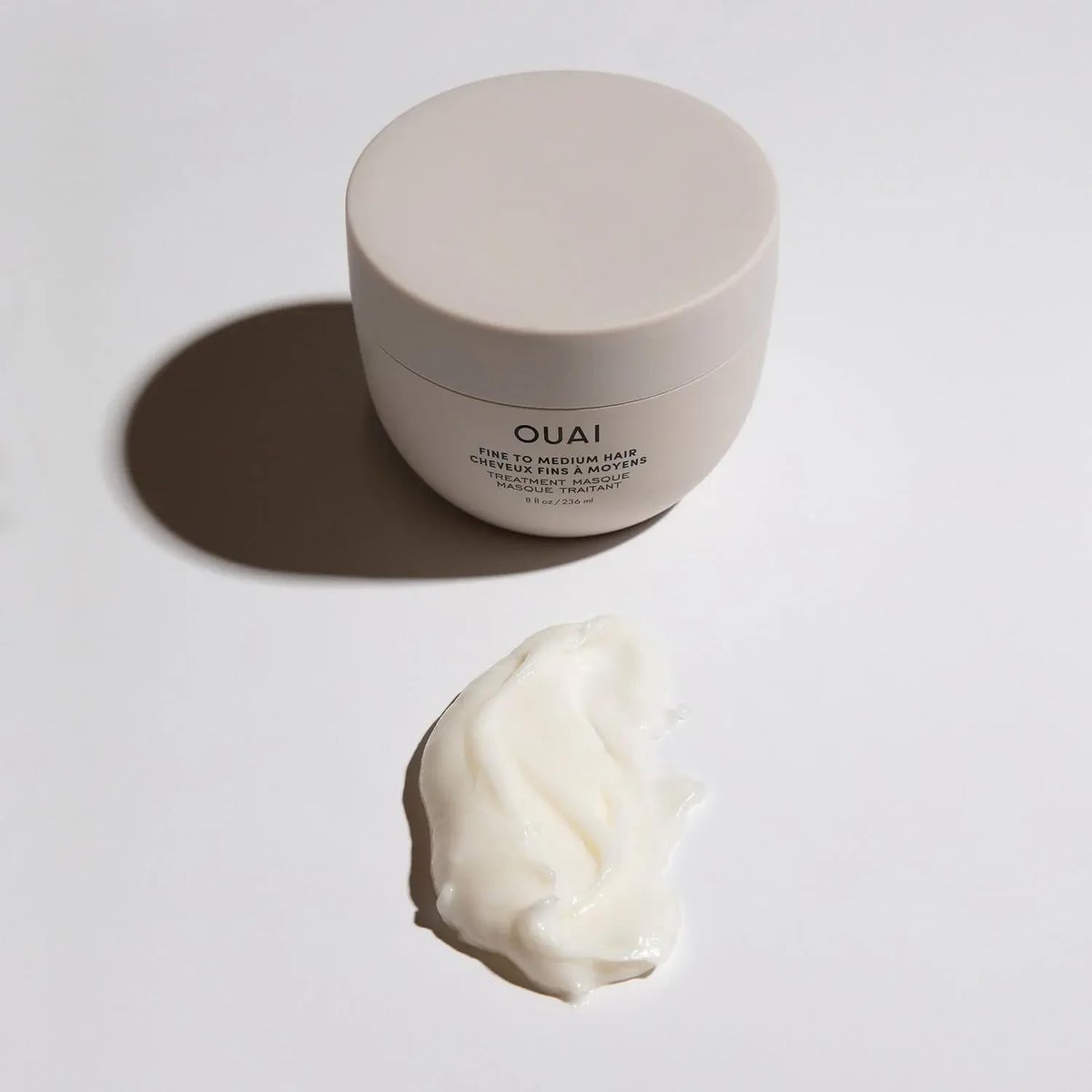 OUAI Fine to Medium Hair Treatment Masque - Hydrating Hair Mask with Shea Butter, Keratin & Panthenol - Repair, Shine & Moisture (3.4 oz) - görsel 13