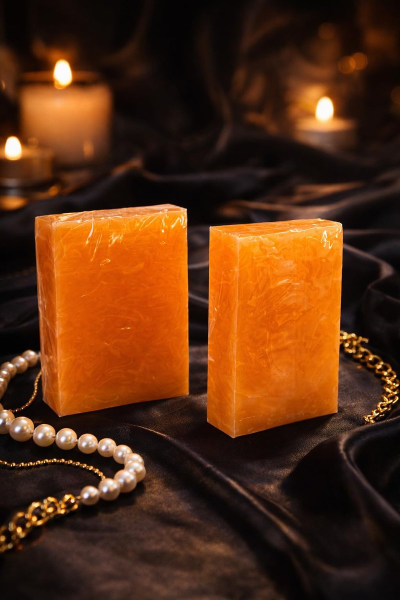 MAEMacro Turmeric & Kojic Acid Soap Bar with Vitamin C, Retinol, Collagen, Hyaluronic Acid, and Vitamin E – Dark Spot Corrector & Skin Tone Enhancer (2 Bars) - görsel 11