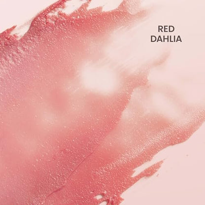 Burt's Bees Lip Tint Balm, Red Dahlia - Long Lasting 2 in 1 Tinted Lip Balm with Shea Butter for Natural Buildable Color