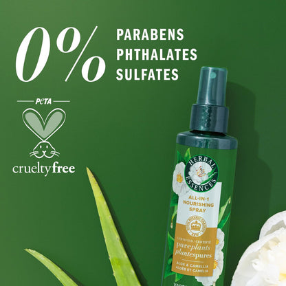 Herbal Essences All-in-1 Nourishing Spray with Aloe and Camellia Flower Oil, 6 fl oz