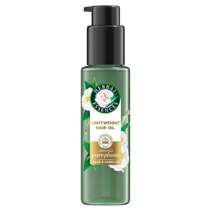 Herbal Essences Lightweight Hair Oil with Aloe and Camellia Flower Oil, 3.2 fl oz