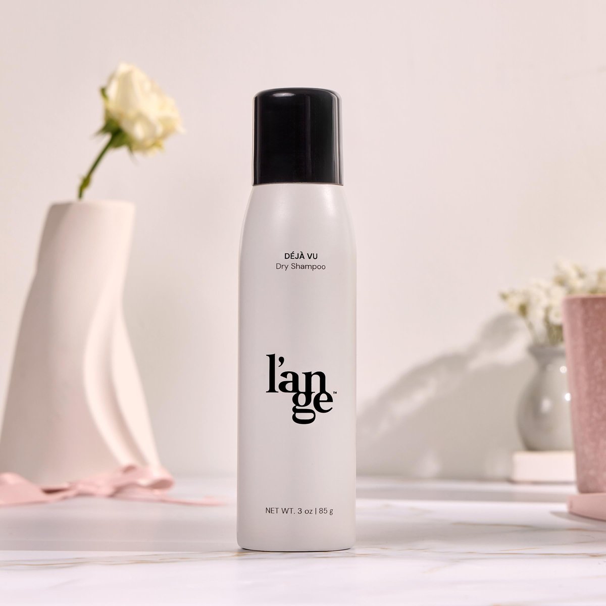 L'ANGE HAIR Deja Vu Dry Shampoo for Women – Light Oil Absorption, Restores Volume & Body, Clean Fresh Scent, All Hair Types, Sulfate & Paraben Free (3 oz) Avelisse