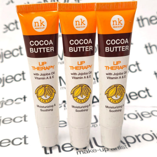 Cocoa Butter Lip Therapy Bundle (3-Pack) – Moisturizing & Nourishing Balm for Dry, Chapped Lips