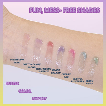 Townley Girl Encanto 7-Piece Kids Lip Gloss Set - Vegan Makeup for Ages 3+