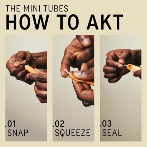 AKT Mini Deodorant Balms Discovery Set - 5 Natural Cream Deodorants for Men and Women, Aluminum-Free, Plastic-Free, Award-Winning Avelisse