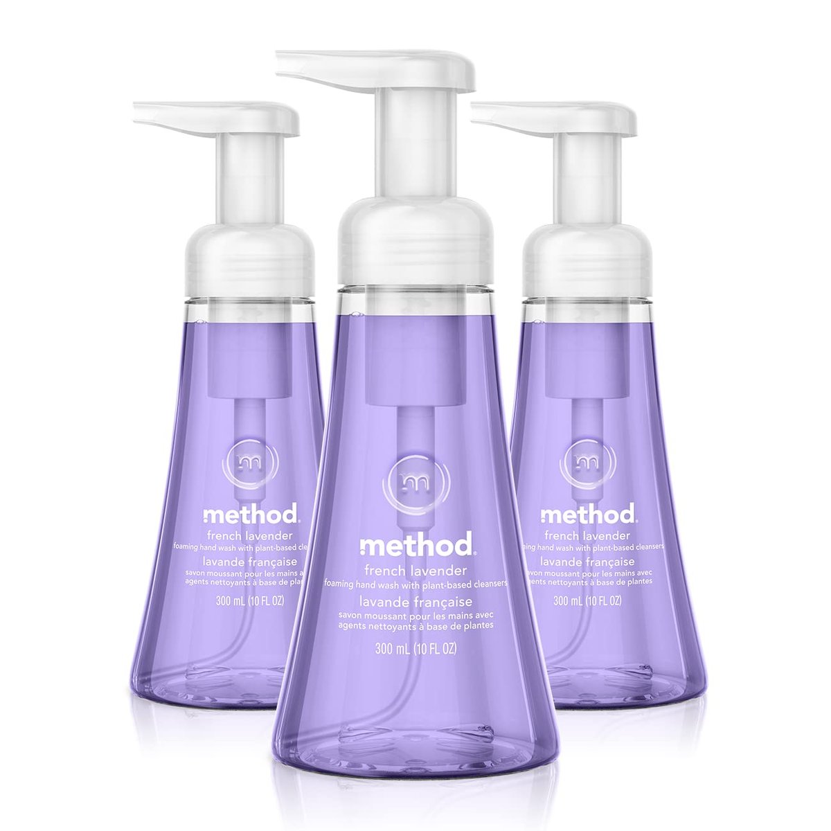 Method Foaming Hand Soap, French Lavender, 10 Ounce (Pack of 3) Avelisse