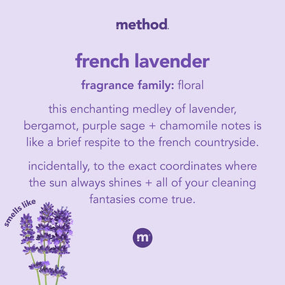Method Foaming Hand Soap, French Lavender, 10 Ounce (Pack of 3) Avelisse
