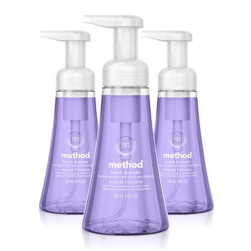 Method Foaming Hand Soap, French Lavender, 10 Ounce (Pack of 3) Avelisse