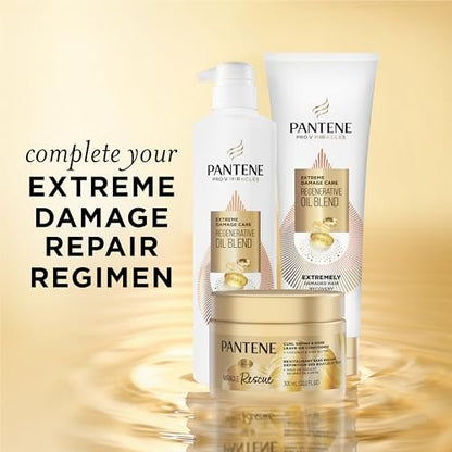 Pantene Miracle Rescue Curl Define & Shine Leave-On Conditioner, 10.1 fl oz – Hydrating & Frizz Control for Curly Hair Avelisse