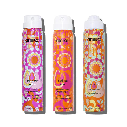 Amika Perk Up Pursuit Dry Shampoo Trial Set - 5.4 oz Avelisse