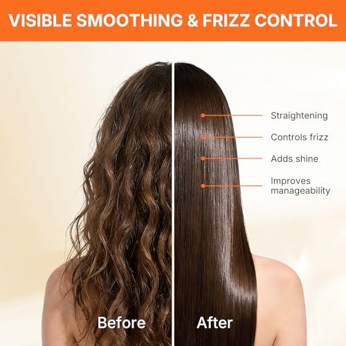 Karseell Maca Essence Repair Keratin Hair Treatment Straightening Kit – 12 Weeks Professional At-Home Straightening for Softer, Shinier Hair, All Hair Types Avelisse