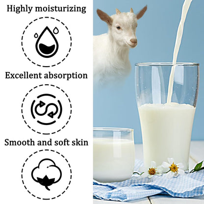 Goat Milk Body Wash - Gentle Silk Soft Foaming Milk Bath, Moisturizing Body Cleanser for All Skin Types Avelisse