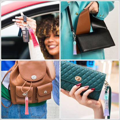 Lip Balm Keychain Cap for Laneige, Summer Friday, Glossier – Replacement Stopper Spill-Proof Holder for Lanyard or Bag