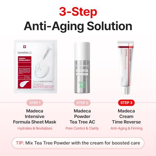 CENTELLIAN 24 Madeca Cream Time Reverse – Advanced Fast-Absorbing & Nourishing Face Moisturizer with Centella Asiatica, 1.69 fl oz (Pack of 2) Avelisse