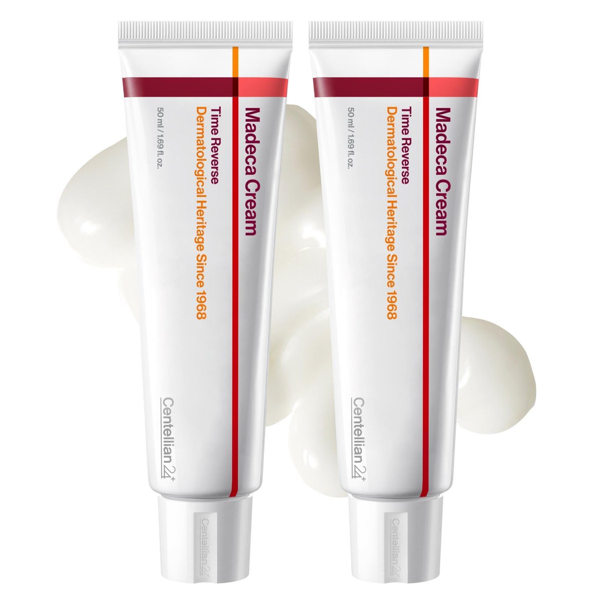 CENTELLIAN 24 Madeca Cream Time Reverse – Advanced Fast-Absorbing & Nourishing Face Moisturizer with Centella Asiatica, 1.69 fl oz (Pack of 2) Avelisse