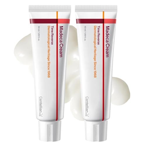 CENTELLIAN 24 Madeca Cream Time Reverse – Advanced Fast-Absorbing & Nourishing Face Moisturizer with Centella Asiatica, 1.69 fl oz (Pack of 2) Avelisse