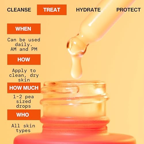 Pacifica Glow Baby Booster Mini Face Serum - Vitamin C & Glycolic Acid Brightening Serum, Fragrance-Free, Vegan & Cruelty-Free, 0.5 fl oz - görsel 4