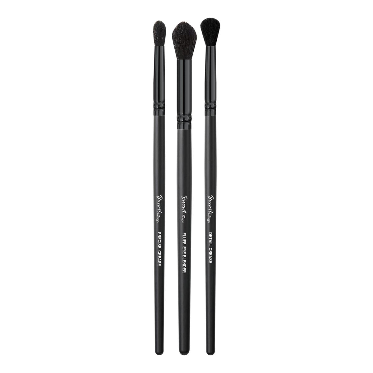 Bueart Design Eyeshadow Blending Brush Set – Soft Synthetic Hair for Detail Crease, Precise Blending & Fluffy Eye Blender (M15) - görsel 1