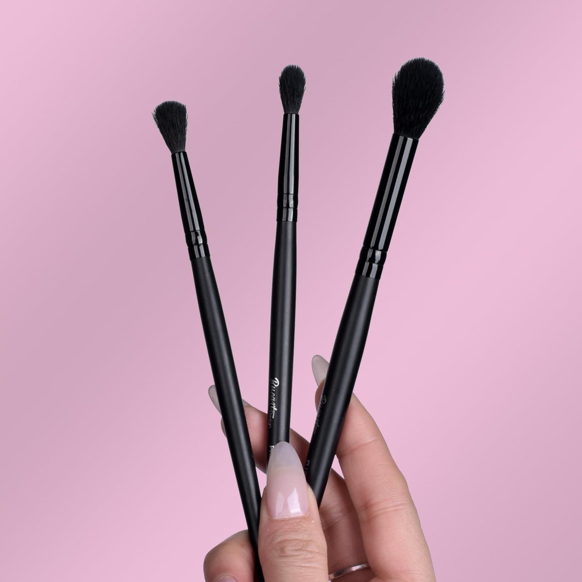 Bueart Design Eyeshadow Blending Brush Set – Soft Synthetic Hair for Detail Crease, Precise Blending & Fluffy Eye Blender (M15) - görsel 7
