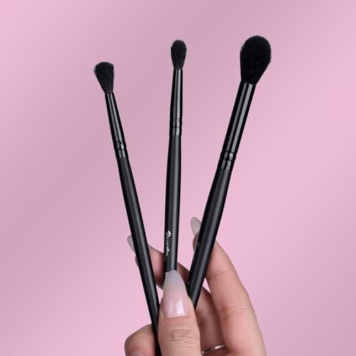 Bueart Design Eyeshadow Blending Brush Set – Soft Synthetic Hair for Detail Crease, Precise Blending & Fluffy Eye Blender (M15) - görsel 8